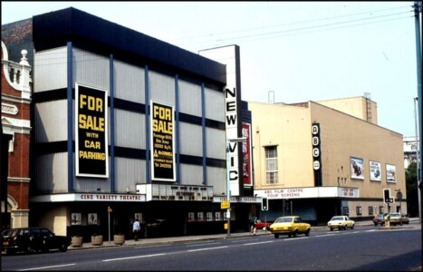 The New Vic and the ABC Cinemas, 1983, courtesy Albert Bridge